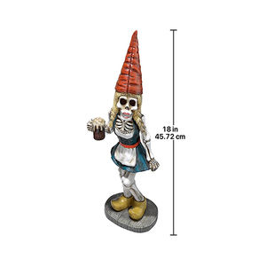 Statue de Gnome de jardin, squelette de Gnome Gerta Zombie Gnome - Product Image 3