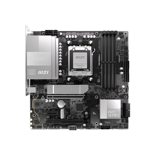 New Arrival PRO B850M AM5 Socket M-ATX Intel Desktop Motherboard Four DDR5 Channels 256GB Max RAM SATA M.2 Support Supports AMD