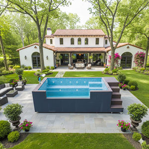 Piscina subterránea, piscina interior, piscina sobre el suelo, piscina de agua para niños, piscina familiar - Product Image 4