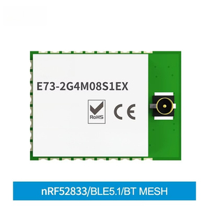 E73-2G4M08S1EX FCC/CE/RoHs ชิปบลูทูธไร้สาย RF BLE 5.1 NRF52833 โมดูลบีคอน - Product Image 2