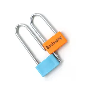 BCL203 PC cadenas en plastique joint pc cadenas en plastique mini cadenas de sécurité en gros
