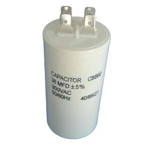 Condensateurs de moteur AC <span class=keywords><strong>CBB60</strong></span>/CBB61/CBB65 : <span class=keywords><strong>Condensateur</strong></span> de remplacement 15uF-70uF avec connexion pour pièces de climatiseur et de réfrigérateur - Product Image 3