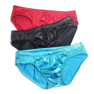 Slip <span class=keywords><strong>de</strong></span> <span class=keywords><strong>bain</strong></span> en cuir brillant sexy européen pour hommes, <span class=keywords><strong>maillot</strong></span> <span class=keywords><strong>de</strong></span> <span class=keywords><strong>bain</strong></span> cosplay <span class=keywords><strong>de</strong></span> plage - Product Image 6