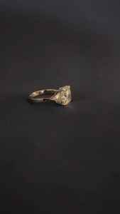 Bague de fiançailles et de mariage personnalisée 1, 2, 3 ou 5 carats en or 14k ou 18k avec diamant de laboratoire – Bijoux de marque de luxe - Product Image 4