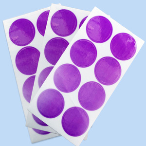 Uv Printing Vinyl Sticker Circle <b>Matte</b> <b>Varnishing</b> Waterproof Plastic Minimalist Other Stickers - Product Image 2