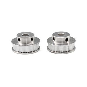 Puleggia di Distribuzione GT2 32T con 32 Denti, Foro da 5mm 6mm 6.35mm 8mm 10mm, Realizzata in Alluminio e Lega per Cinghie Dentate da 6mm e 10mm - Product Image 2