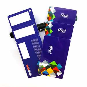 Custom PVC Plastic Membership Cards with Key <b>Tag</b> Personalized Combo Cards with Logo Printing for Loyalty and <b>ID</b> Programs - Product Image 1