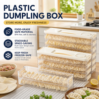 Boîte à raviolis innovante de qualité alimentaire pour rangement latéral de réfrigérateur, optimisation de l'espace et organisation, en plastique