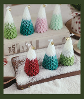 Arbre de Noël fait main Aromathérapie Bougie Coffret Cadeau Décorations et Souvenirs de Fête Créatifs pour Atmosphère Festive