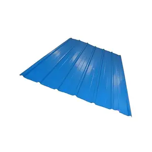 Hoja de techo ppgi acero 0,4mm de espesor al-mg Zn ppgi proveedor de hojas de techo galvanizado