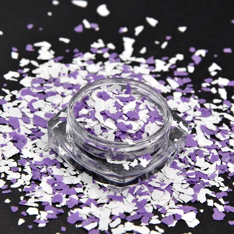 2024 solvent resistant customized chip man glitter for US tumblers