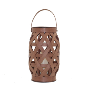 JHD0200082 the New Creative Plastic Hanging <strong>Black</strong> Weaving Sided Candle <strong>Lanterns</strong> Plastic Rattan <strong>Lantern</strong> - Product Image 5