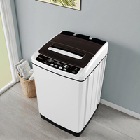 Lave-linge/sécheuse électrique à chargement par le haut de 10 kg, entièrement automatique, tout-en-un, économe en énergie, portable, interface en anglais