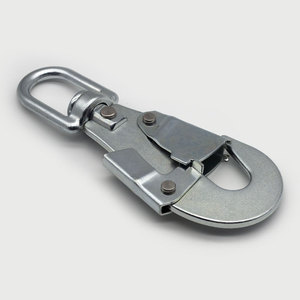 JENSAN Nhà Máy Tùy Chỉnh Kim Loại An Toàn Móc 23kn Xoay Carabiner Móc Thép Snap Móc Cho Rơi Bắt Giữ/Làm Việc Trên Không - Product Image 2