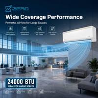 Aire Acondicionado Mini Split Inverter de 2 Toneladas, 24000 BTU, 208-230V, Solo Frío, R32, Alto Rendimiento, para Importadores Mayoristas
