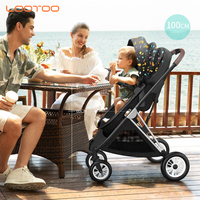 Fabricant chinois, vente en gros, prix bas, poussettes légères pliables et réglables 3 en 1 pour bébés de 0 à 3 ans