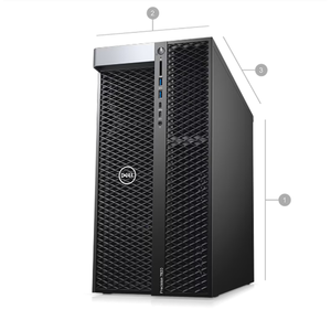 Station de travail de rendu 3D Precision T7920 |   Double processeur Intel Xeon Silver 4114, 64 Go de DDR4, 2 To, 1400 W, GeForce 16 Go, Win10 Pro - Product Image 2
