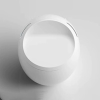 Inodoro Inteligente con Forma de Huevo, Tanque Integrado, Sin Límite de Presión de Agua, Control por Voz, Descarga Automática, Descarga en Caso de Corte de Energía, para Apartamento