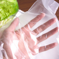 Sac plat en poly de vente en gros d'usine sac plat biodégradable transparent sur rouleau sac à provisions transparent sur rouleau pour supermarché