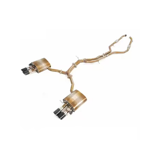 <span class=keywords><strong>Escape</strong></span> Catback de aleación de titanio de alto rendimiento para <span class=keywords><strong>Audi</strong></span> S4/<span class=keywords><strong>S5</strong></span> B9 3,0 T Tubo de control de válvula de <span class=keywords><strong>escape</strong></span> - Product Image 3