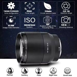 Viltrox 85mm F1.8 STM pour <span class=keywords><strong>Nikon</strong></span> <span class=keywords><strong>Z</strong></span> Mount Full Frame Auto Focus Portrait Prime Lens Eye Focus AF Compatible avec Z5 Z50 Z6 Z6II Z7 - Product Image 2