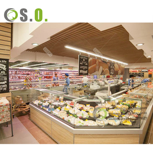 Supermarket <b>Shelves</b> Wooden <b>Shelves</b> Store Shelf Adjustable <b>Wood</b> Gondola Shelving - Product Image 4