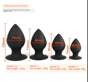 Fabrikanten Leveren Siliconen Seksproduct Butt Butt Plug Siliconen Anale Kralen Anale Dilatatie-Apparaat - Product Image 3
