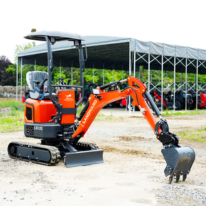 Mini-excavatrice certifiée Lw12e de 1,2 tonne, hydraulique, pour l'agriculture et le jardinage, vente en gros, pas chère, sur chenilles, facile à utiliser - Product Image 6