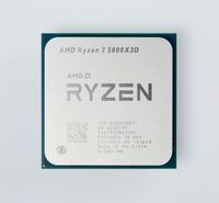 Processeur AMD R7 5700X3D 5800X3D 7800X3D six cœurs, 12 threads, 32 Mo, socket AM4, neuf ou d'occasion, en boîte ou en tray