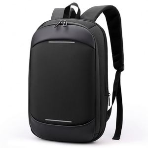 Expandable Men's Business Laptop <b>Backpack</b> Zipper Waterproof Anti-Theft Multi-Pocket Design 20-35L Capacity <b>Nylon</b> Material for - Product Image 6
