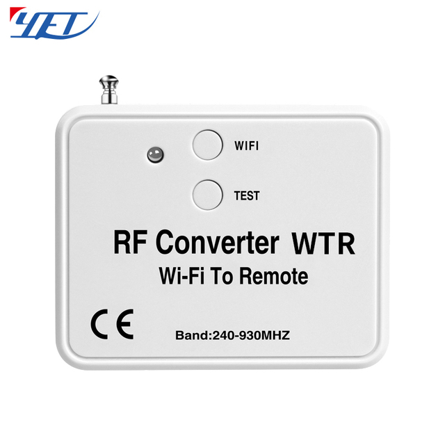 Hot Seller YET6956WTR Smart Home Appliances 2.4G Wireless Technology WIFI to Remote RF Converter