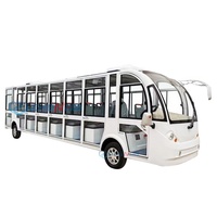 Bus électrique de tourisme spécialisé et efficace, sièges personnalisables, mini-navette solaire pour visites de ville et stations balnéaires, certifié CE