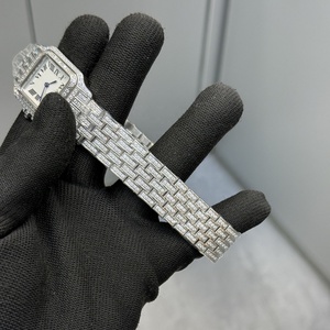 Orologio al Quarzo da <span class=keywords><strong>Donna</strong></span> di Lusso con Diamanti, Quadrante Quadrato 27mm, Alta Qualità, Stile Casual e Business Retrò - Product Image 6