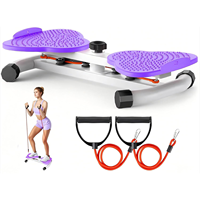 RS Planche de torsion de taille en acier durable, appareil d'exercice abdominal et de renforcement du tronc pour entraînement sportif à domicile, portable