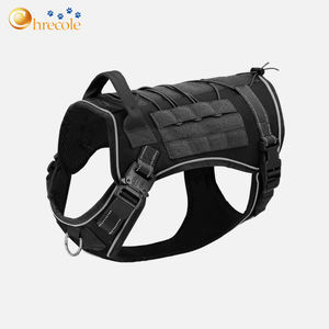 <span class=keywords><strong>Harness</strong></span> Anjing Taktis Heavy Duty Ukuran Besar Desain Khusus Logo Custom Grosir Tanpa Tarik Berbantalan Dapat Disesuaikan - Product Image 3
