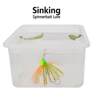 Señuelo Artificial Tipo Falda con Anzuelos para Pesca de Lubina en Agua Dulce, 5 Piezas, Multicolor, Señuelos de Plástico para Fondo - Product Image 2
