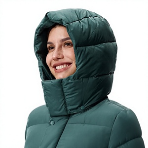 Doudoune fine pour femme grande taille, automne-hiver, qualité supérieure, vêtement tendance, respirante - Product Image 3