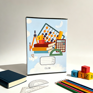 Cahier en papier OEM de haute qualité pour l'école, format A5A6, cahier d'exercices, vente en gros promotionnelle, <span class=keywords><strong>moins</strong></span> cher, personnalisable, promotion - Product Image 1