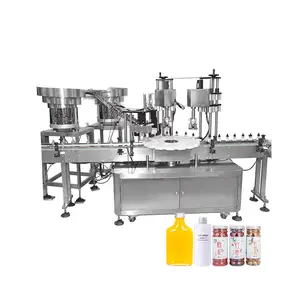 Customizable China Export Small Capacity Filling Capping Machine For Small Bottle