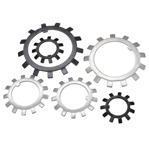 Rondelles de sécurité et <span class=keywords><strong>plaques</strong></span> de blocage DIN 5406 pour roulements à billes, joints d'arrêt pour écrous de blocage multi-dents - Product Image 6