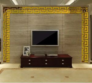 High Quality DIY Waist Line 3D Mirror <b>Sticker</b> Modern Acrylic <b>Wall</b> <b>Decor</b> Room Decoration <b>Wall</b> <b>Stickers</b> - Product Image 4