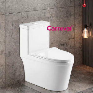 ขายร้อนคุณภาพสูงเวียดนามชั้นติดตั้งตู้เสื้อผ้าน้ําห้องน้ําเซรามิคฟลัชคู่ซิโฟนชามชักโครกชิ้นเดียว - Product Image 5