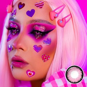 무료 샘플 Pseyeche 늑대 인간 할로윈 콘택트 렌즈 할리우드 아이 코스프레 소프트 렌즈 렌즈 드 Yeux 렌테 드 콘타토 - Product Image 3