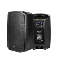 Système de sonorisation actif professionnel DASN SCK15DC 15 pouces 2 voies 500W RMS DSP en plastique pleine fréquence pour DJ, scène, maison, audio