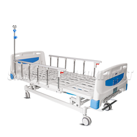 Lit d'hôpital en métal, lit de soins intensifs, lit multifonctionnel réglable pour les soins aux patients, pour une utilisation à domicile et à l'hôpital