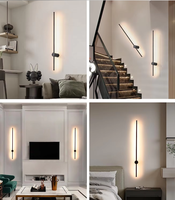 Lámpara de Pared Inalámbrica Moderna Nórdica para Decoración del Hogar, Estilo Europeo, Lujo para Sala de Estar, Control Remoto, LED Recargable, Regulable