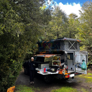 เต็นท์หลังคารถยนต์แบบพับอัตโนมัติ โครงอะลูมิเนียมแข็งแรง สำหรับ 4 คน เปิดด้านข้าง เปิดด้านบน เหมาะสำหรับรถ SUV สำหรับการตั้งแคมป์แบบ Overland ในออสเตรเลีย - Product Image 3