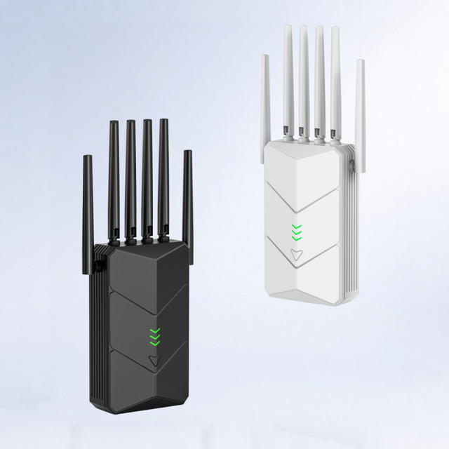 AC1800 Dual Band WiFi Range Extender Wireless Signal Repeater with 6 External Antennas 5.8GHz 2.4GHz Gigabit LAN