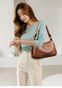 New High Quality Women Messenger Bags for Women Pu Leather Handbags Crossbody Bags Ladies Designer Shoulder Bags <b>Tote</b> Top-handle - Product Image 2