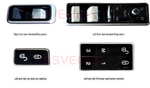 สวิตช์ด้านคนขับสวิตช์ไฟฟ้า <span class=keywords><strong>L405</strong></span>ควบคุมการ L494พลังงานสำหรับ Range Rover Vogue Range Rover Sport 2010-2017 - Product Image 3